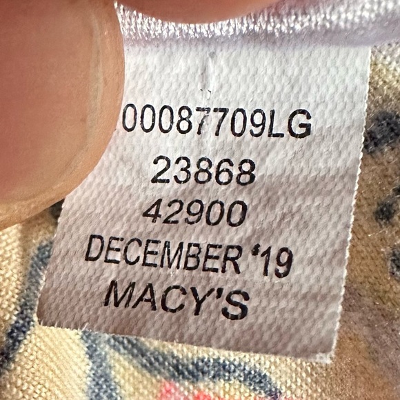 Macy's Tropical Pink & Yellow Vibrant Flutter Sleeve Fit & Flare Summer Dress 4T - Picture 2 of 5